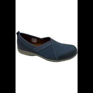 Cobb Hill Leather or Mesh Slip-On Loafers Penfield Blue Mesh - Medium